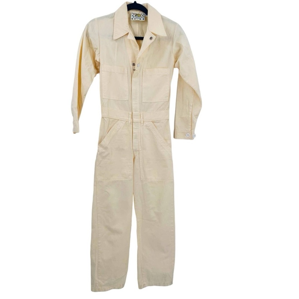 Big Bud Press Cream Jumpsuit M
